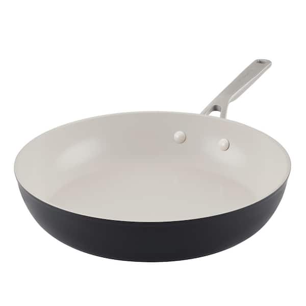 KitchenAid Hard Anodized Ceramic 12 .25-Inch Aluminum Nonstick Frying Pan in Matte Black