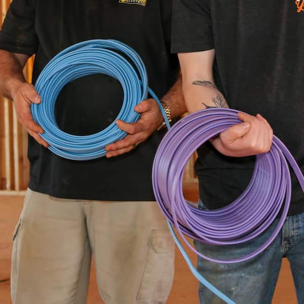 Cerrowire 25 ft. 12/3 Purple Solid CerroMax SLiPWire Copper NM-B
