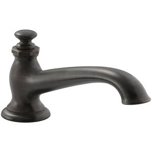 Artifacts 9 in. Deck-Mount Bath Spout with Flare Design, Oil-Rubbed Bronze