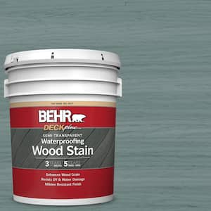 5 gal. #ST-119 Colony Blue Semi-Transparent Waterproofing Exterior Wood Stain