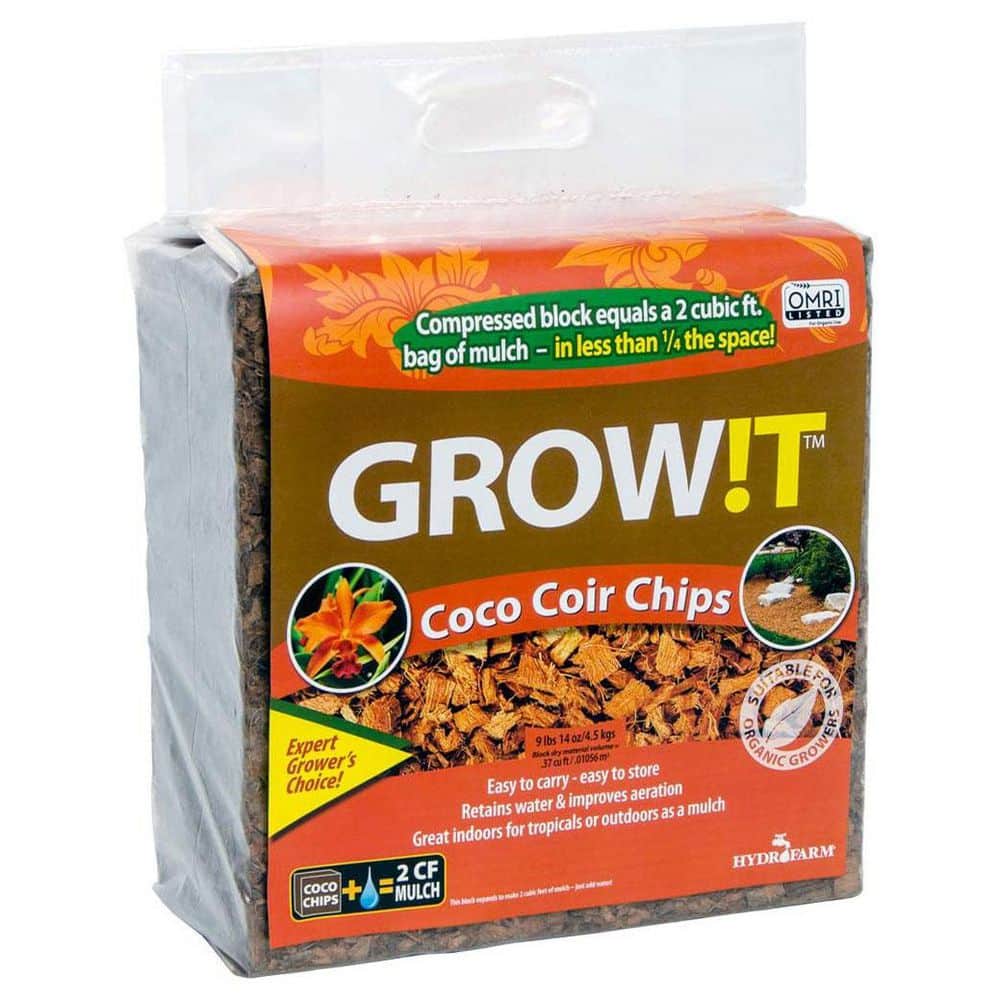 Hydrofarm GROW!T 2 cu. ft. Organic Coco Coir Tropical Planting