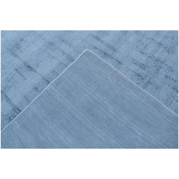Denim Blue 10 ft. x 14 ft. Solid Color Area Rug