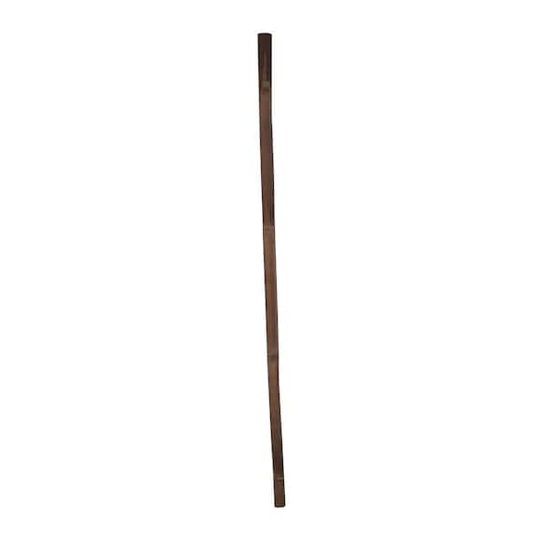 0.25 in. H x 1.63 in. W x 72 in. L Black Bamboo Plank