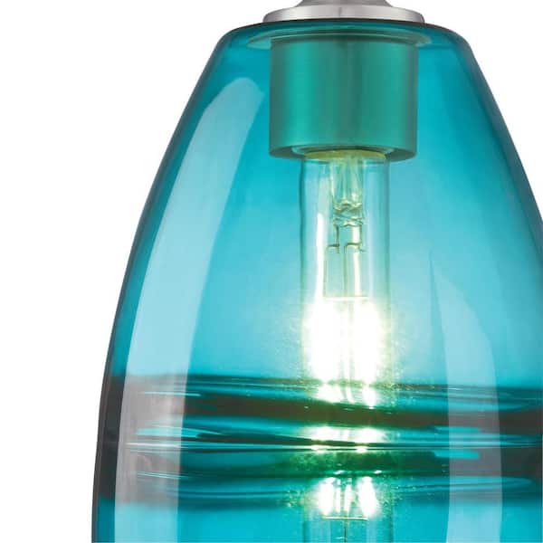 Glass Float With LED Lights, Turquoise | RNLI Shop