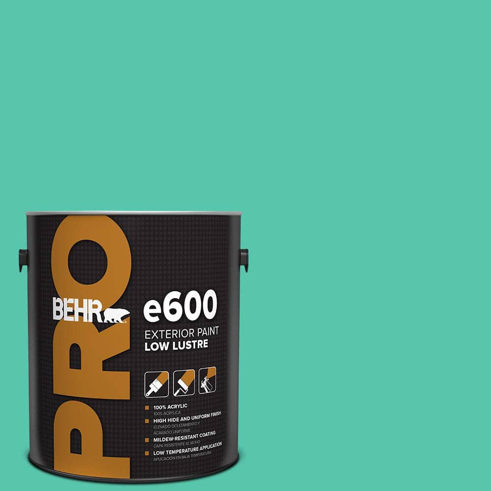 1 gal. #480B-4 Shoreline Green Low Luster Exterior Paint price history on PriceWatchPro