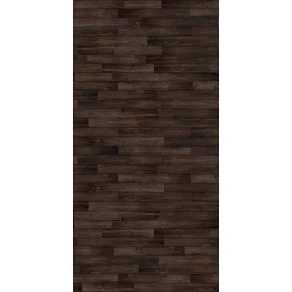 Cgsignlab Dark Wood By Raygun Removable Wallpaper Panel 2540215 Wlp 24x48 The Home Depot