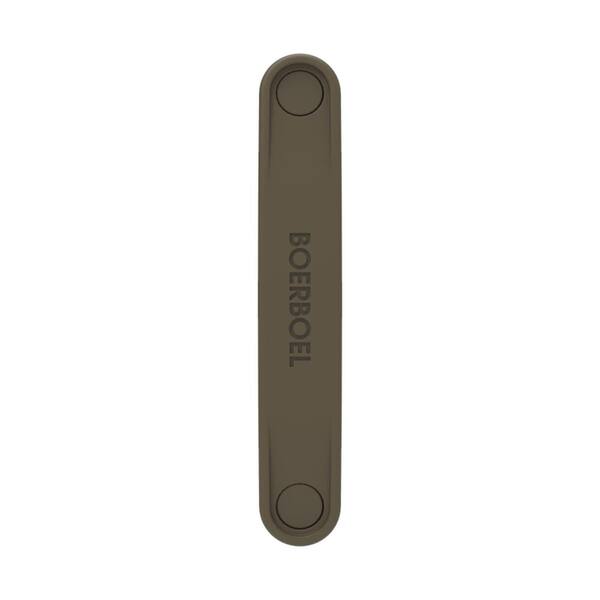 Boerboel 11.75 in. x 1.2 in. x 5.75 in. Nylon/Stainless Steel Light Bronze EZ Grip Handle