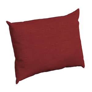 Ruby Leala Texture Rectangle Outdoor Throw Pillow