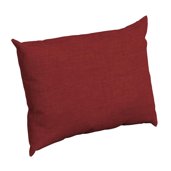 Arden Selections Ruby Leala Texture, Rectangle Outdoor Toss Pillows