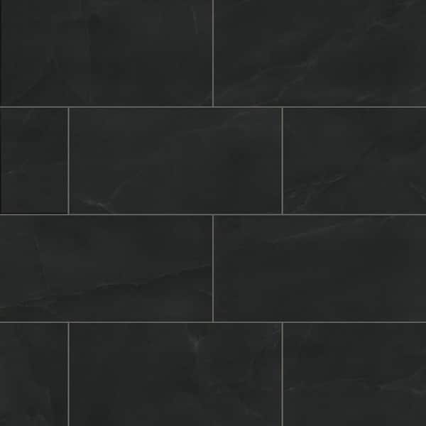 MSI Regallo Midnight Agate 12 in. x 24 in. Matte Porcelain Floor and Wall Tile (14 sq. ft./Case)