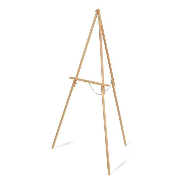 1 Pack Portable Wooden Easel Stand Adjustable Floor Tabletop Art Display Painting Poster Wedding Sign Black
