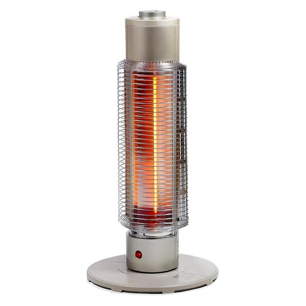 SENGOKU Portable Graphite Electric Tower Heater in Champagne