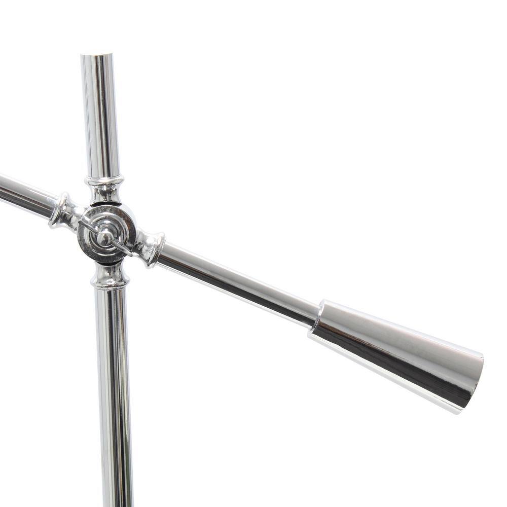Edison 56'' Adjustable Black Industrial Floor Lamp