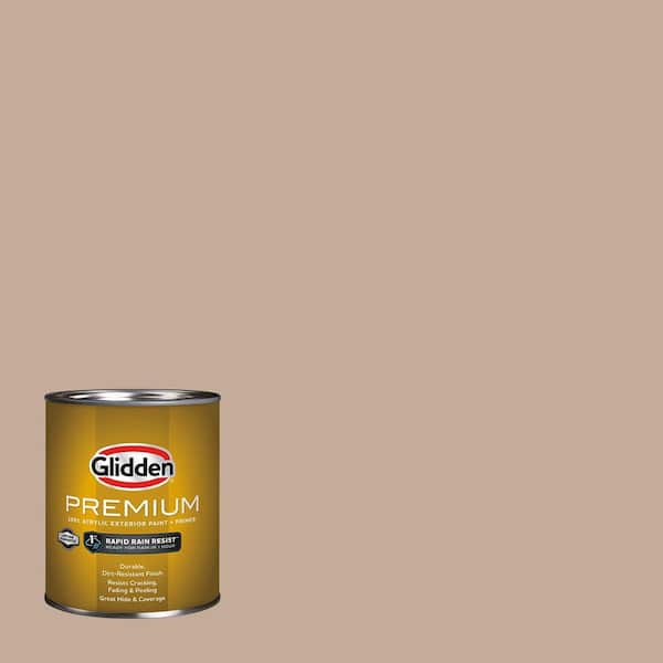BRUNT GOOD and sin タンカラー Glidden Premium 1 qt. PPG1079-4 Transcend Satin Exterior Latex
