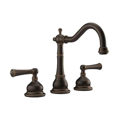 JACUZZI BARREA 8 in. Widespread 2-Handle Bathroom Faucet in Olive ...