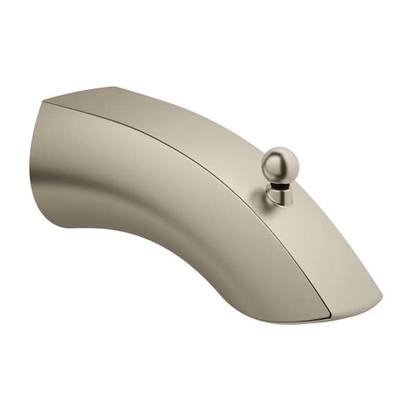 GROHE Eurosmart New Wall-Mounted Diverter Tub Spout in Brushed Nickel InfinityFinish
