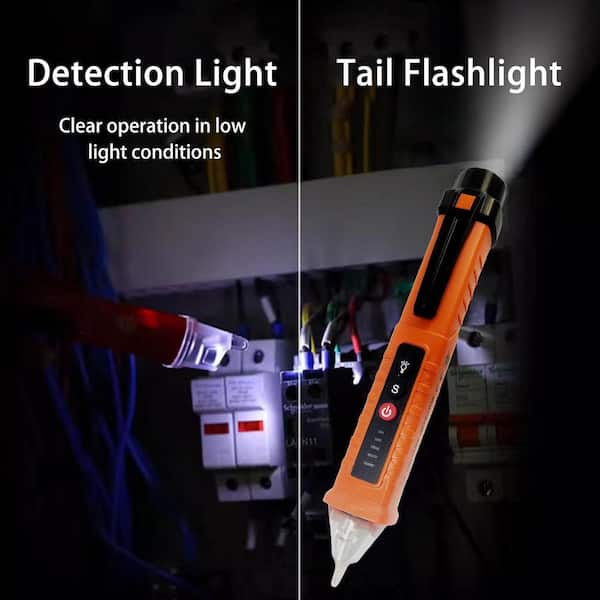 Lukyamzn Non-Contact Voltage Tester with 3 Sensitivity Modes