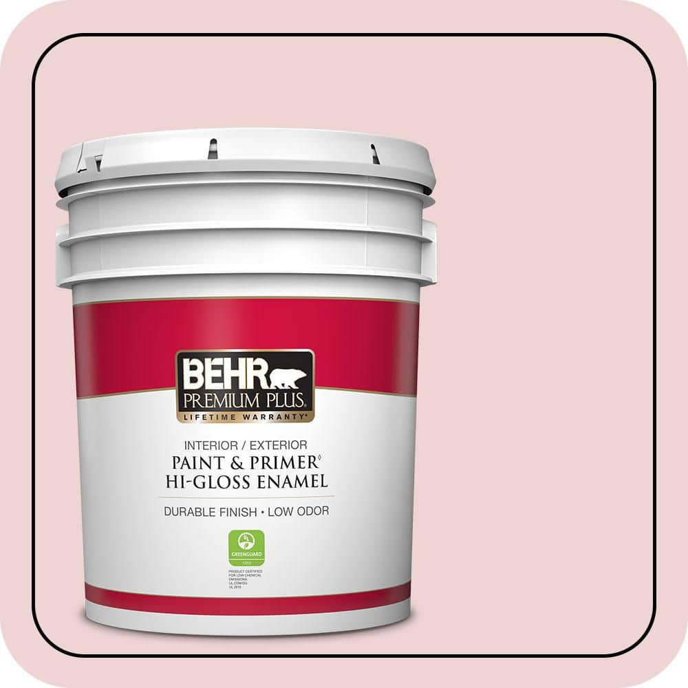 5 gal. #S140-1 Radiant Rose Hi-Gloss Enamel Interior/Exterior Paint & Primer price history on PriceWatchPro