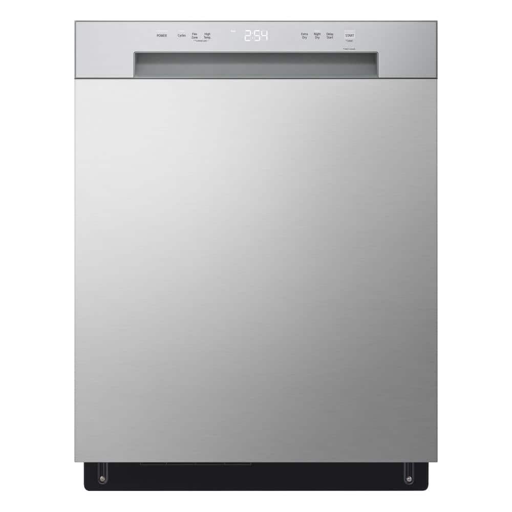 24'' Stainless Steel Front Control Dishwasher with Dynamic Dry