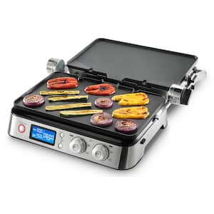 Livenza All-Day 130 sq. in. Stainless Steel Non-Stick Indoor Grill