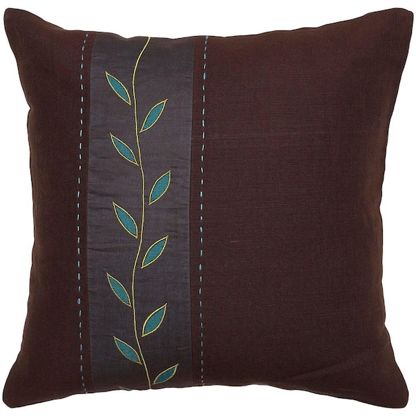 Artistic Weavers LeafA1 18 in. x 18 in. Decorative Down Pillow-DISCONTINUED