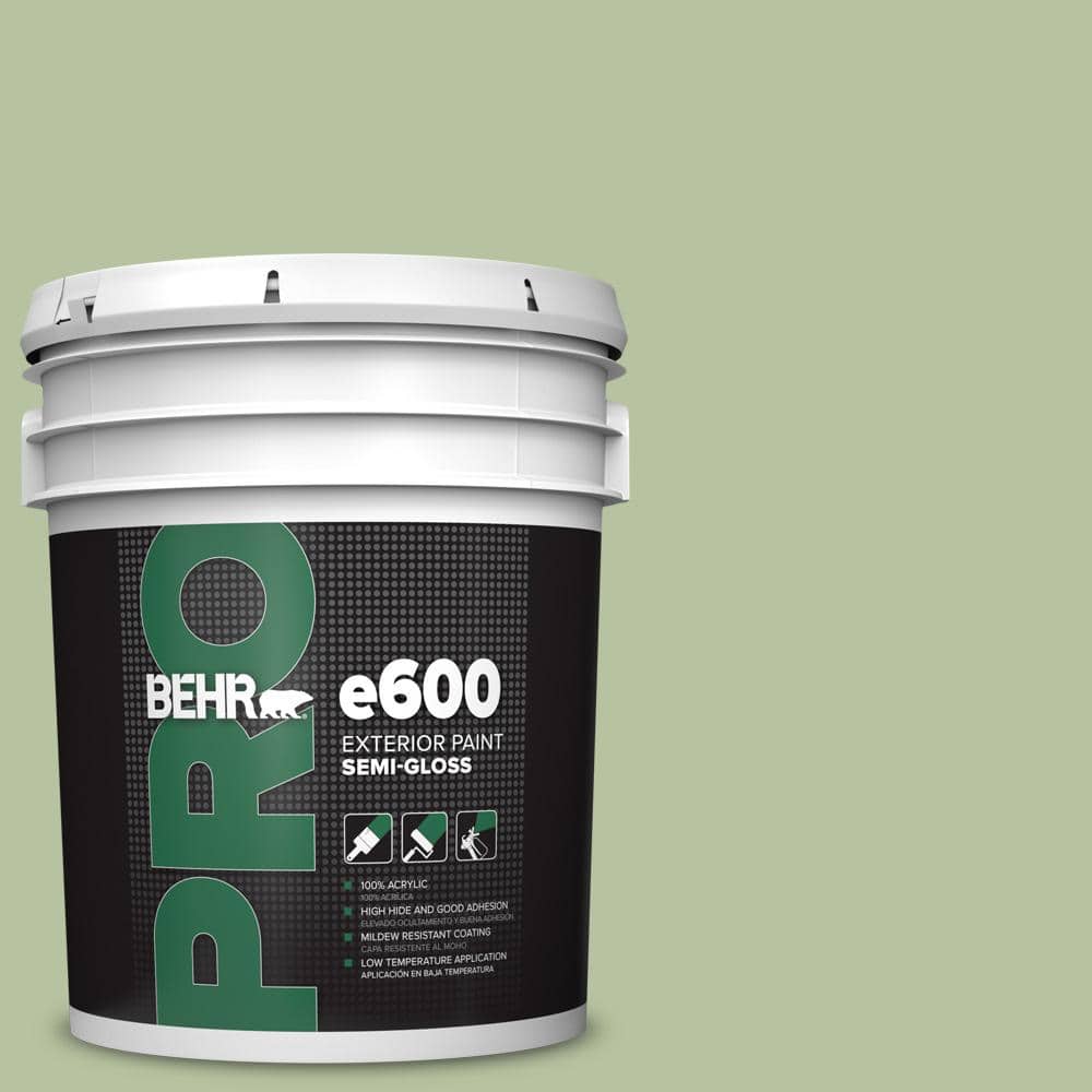 5 gal. #M380-4 Chopped Dill Semi-Gloss Exterior Paint price history on PriceWatchPro
