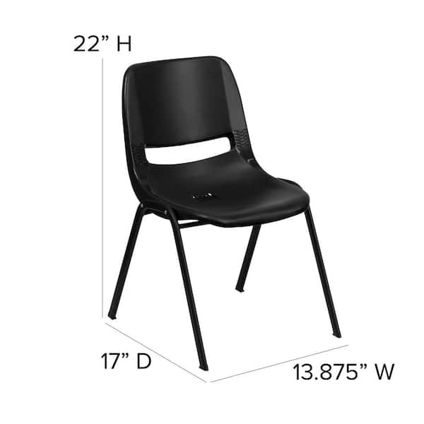 Flash Furniture Hercules Series Plastic Stackable Kids Chair in