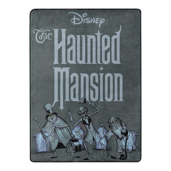 THE NORTHWEST GROUP HAUNTED Mansion Catch A Ride Silk Touch Throw