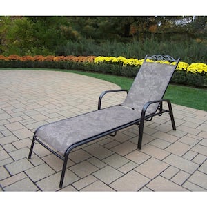 Cascade Aluminum-Framed Foldable Outdoor Sling Chaise Lounge