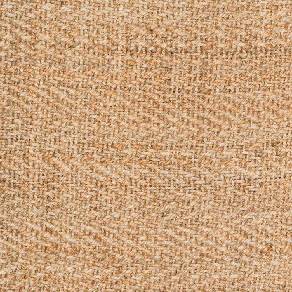 Natural 8' Round Handmade Braided Jute Area Rug
