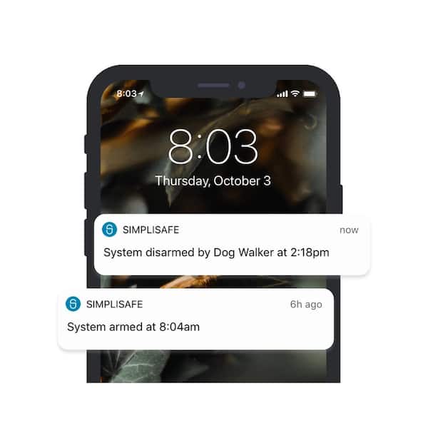 SimpliSafe KeyFob (Battery) with Smart Wi-Fi Connectivity for SimpliSafe Home Security System (1-Pack)
