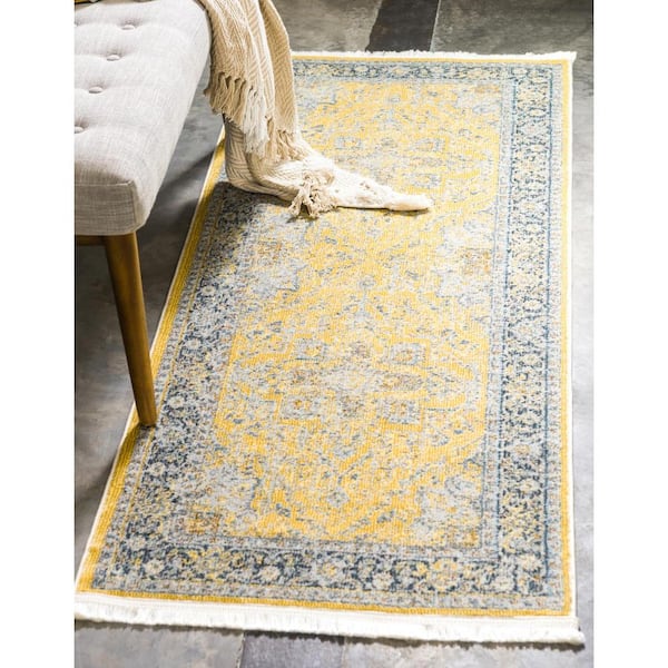 Baracoa Prado Yellow 2' 7 x 12' 0 Area Rug
