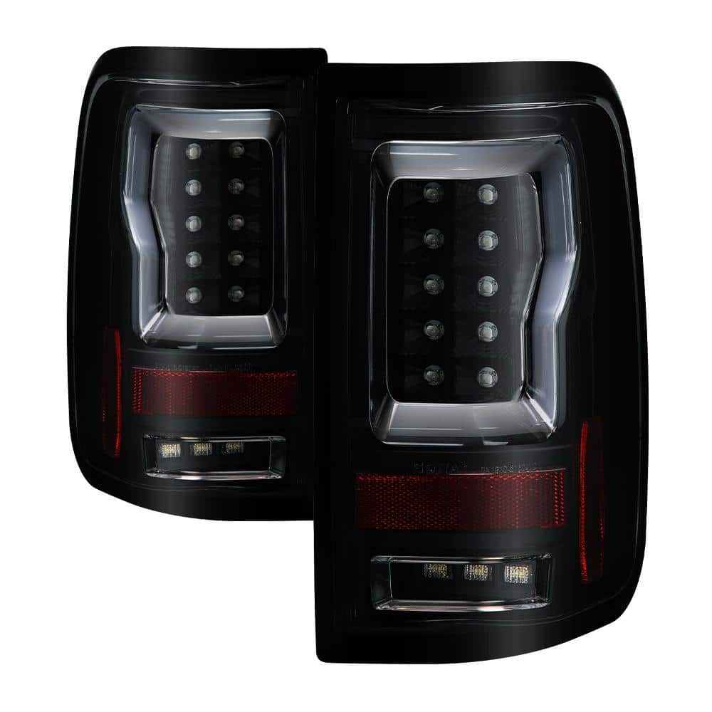 Ford F150 Styleside 04-08 (Not Fit Heritage & SVT) Version 2 Light Bar LED Tail Lights - Black Smoke price history on PriceWatchPro