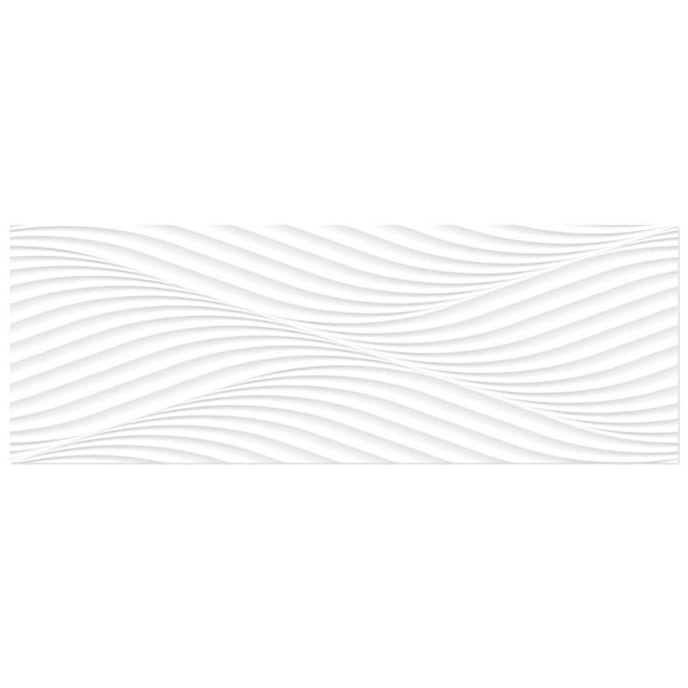 Cotton Waves Glossy White 7 in. x 7 in. Ceramic Wall Take Home Tile Sample price history on PriceWatchPro