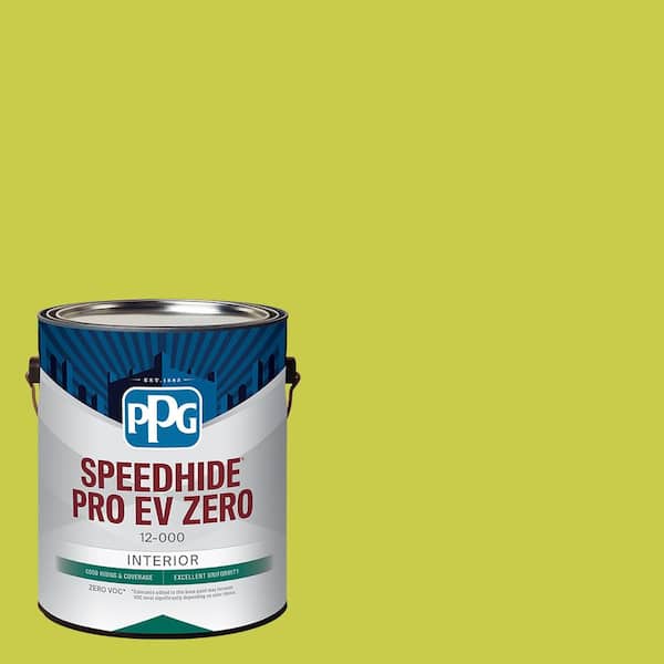 PPG Speedhide Pro EV Zero 1 gal. PPG1217-7 Slap Happy Eggshell Interior Paint