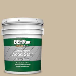 5 gal. #710C-3 Gobi Desert Solid Color Waterproofing Exterior Wood Stain