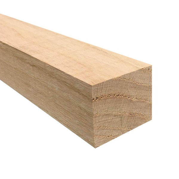 Weaber 2 in. x 2 in. x Random Length S4S Oak Board