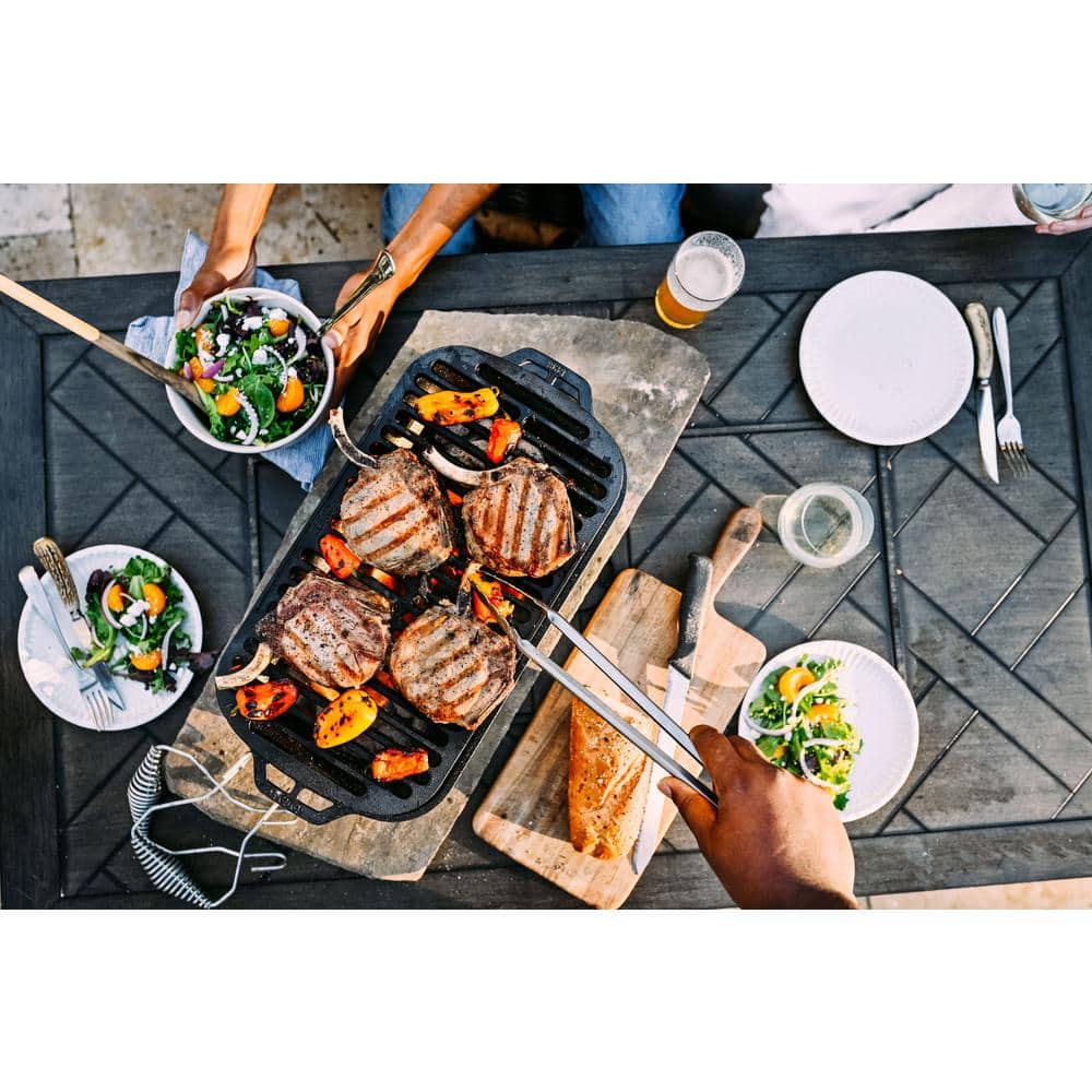 Lodge 21" Black Cast Iron Charcoal Grill