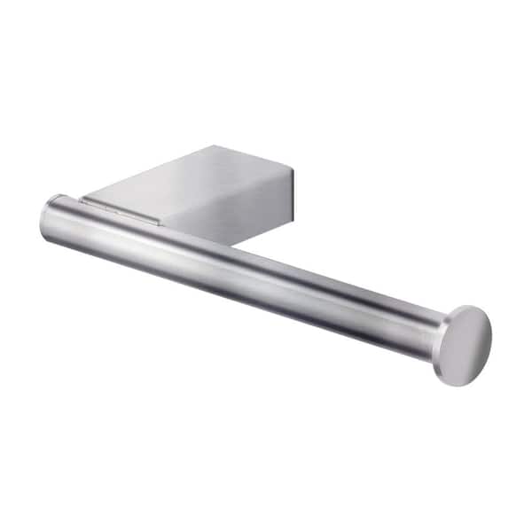 Transolid Maddox Wall-Mount Toilet Paper Holder with Shelf in Polished Chrome