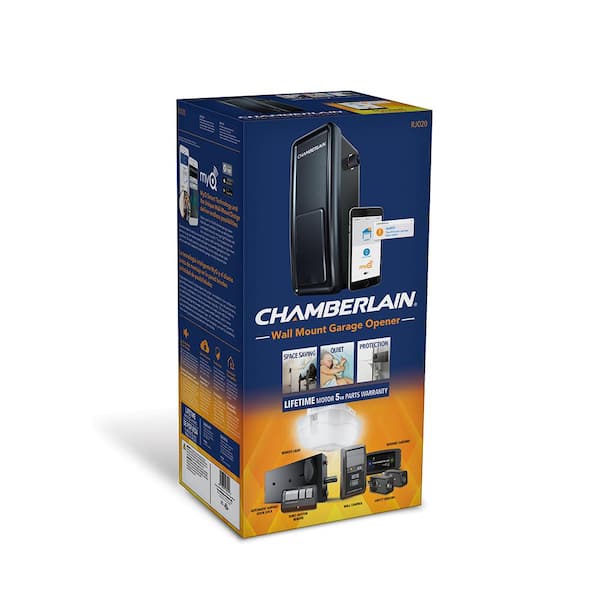 Chamberlain Wall Mounted Ultra Quiet Garage Door Opener Rjo20 The Home Depot Chamberlain Wall Mounted Ultra Quiet Garage Door Opener Rjo20 The Home Depot