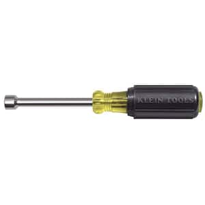 11/32 in. Magnetic Tip Nut Driver with 3 in. Hollow Shaft- Cushion Grip Handle