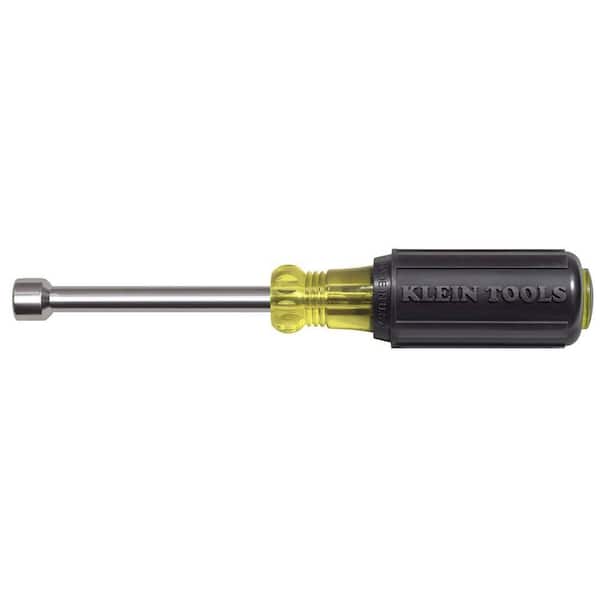 Klein Tools 11/32 in. Magnetic Tip Nut Driver with 3 in. Hollow Shaft- Cushion Grip Handle