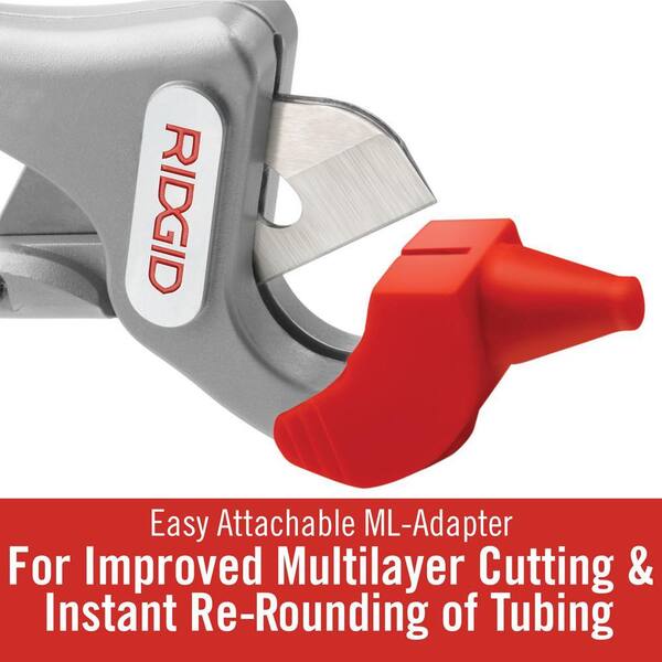 1/8 RIDGID 23493 Model PC-1375 ML Single Stroke Plastic Pipe and Tubing Cutter 