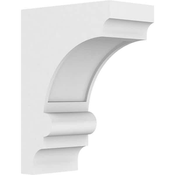 Ekena Millwork Standard 5 in. W x 14 in. H x 10 in. D Signature Urethane Polyurethane Corbel