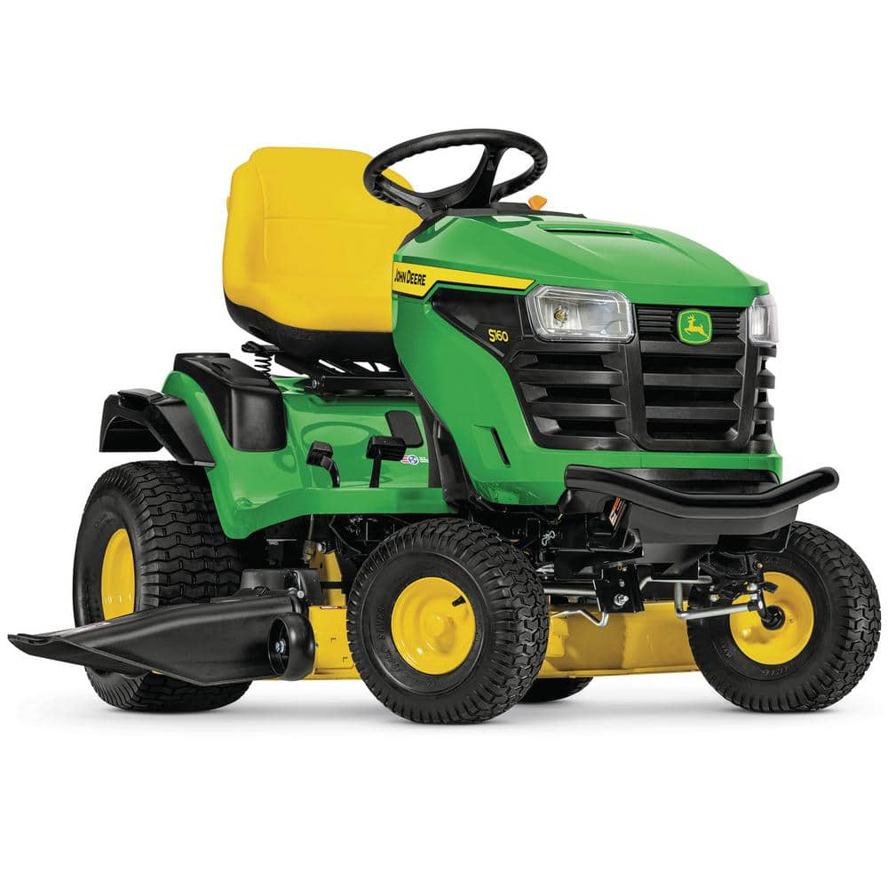 John Deere S160 48 24 HP V-Twin ELS Gas Hydrostatic Riding Lawn Tractor ...