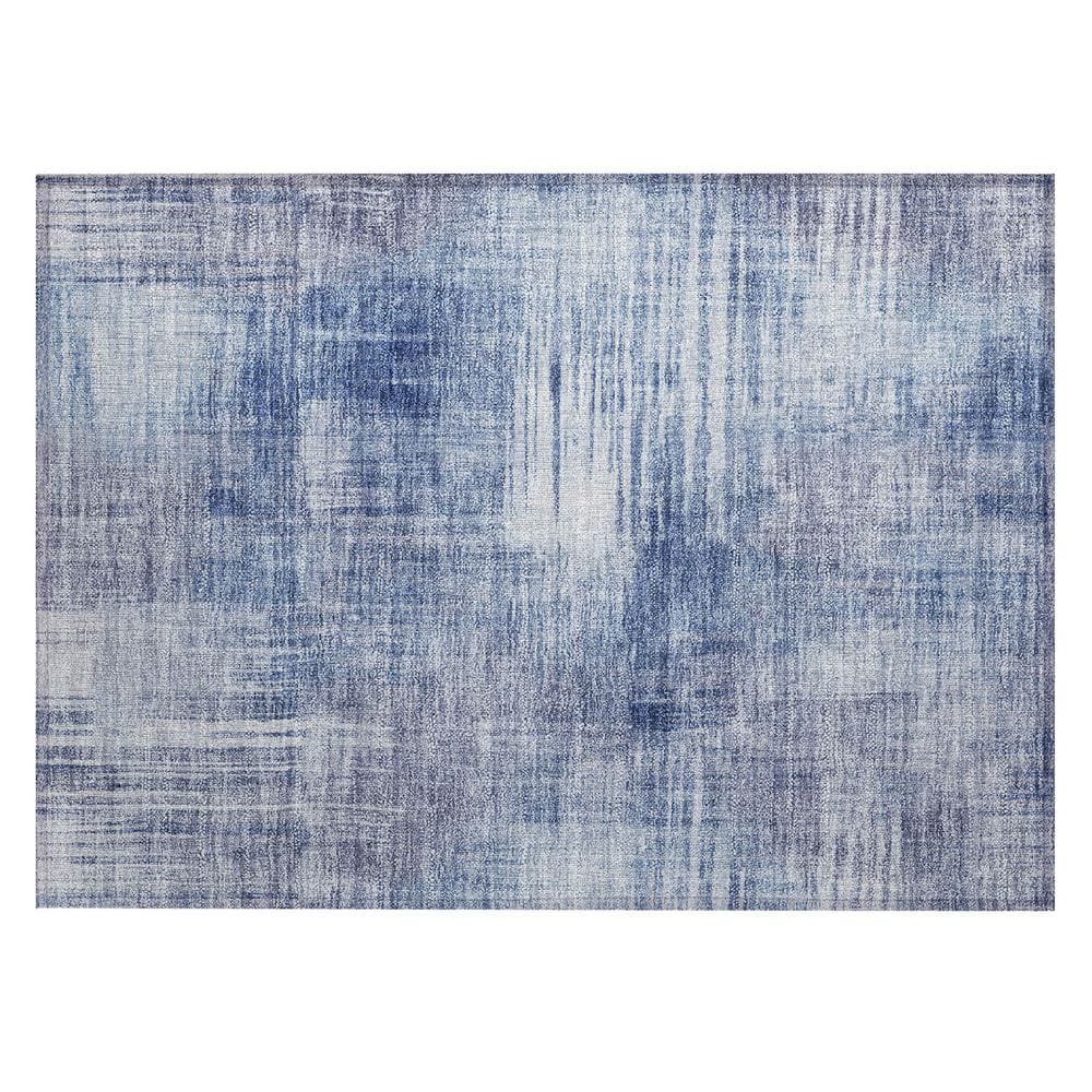 Chantille Machine Washable Indoor/Outdoor Abstract ACN2718 Blue 2 ft. x 3 ft. Accent Rug price history on PriceWatchPro