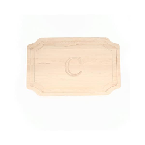 BigWood Boards Scalloped Maple Carving Board C