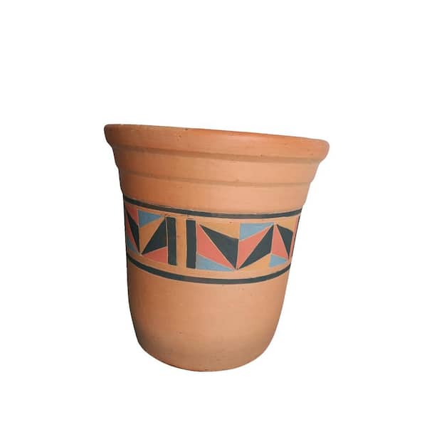 Unbranded Clay planter Mythos Sculpt - XL