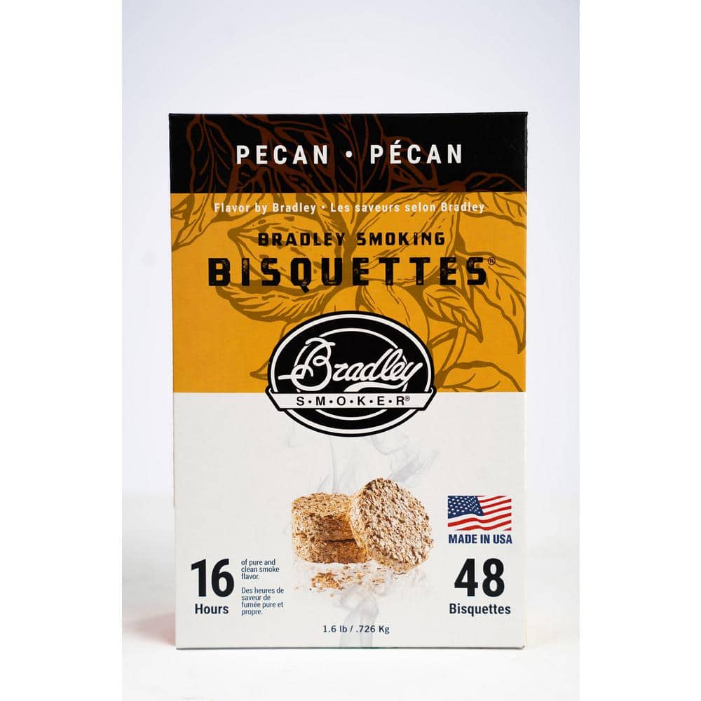 Bradley Smoker Pecan Flavor Bisquettes (48-Pack)