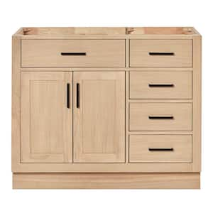 Hepburn 42 in. W x 21.5 in. D x 34.5 in. H Single Bath Vanity Cabinet without Top in Oak